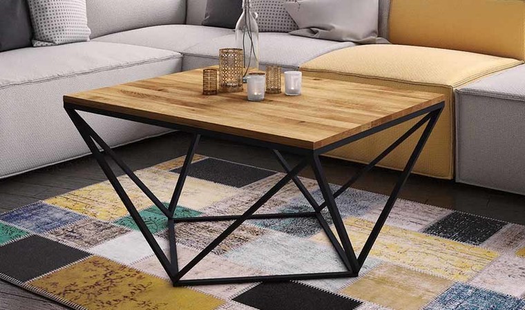 table-basse-design-en-chene-pied-geometrique-joya стол журнальный silver